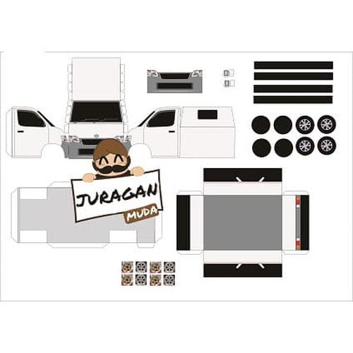 Jual DIY Miniatur Papercraft Mobil GranMax Pickup - Kab. Klaten ...