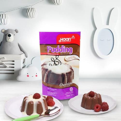 Jual HAAN INSTANT PUDING MIX CHOCOLATE 145 GR PUDING COKELAT