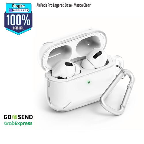 Foto Produk Rearth Ringke AirPods Pro Layered Case - Matte Clear Hardcase dari Official Ringke Partner