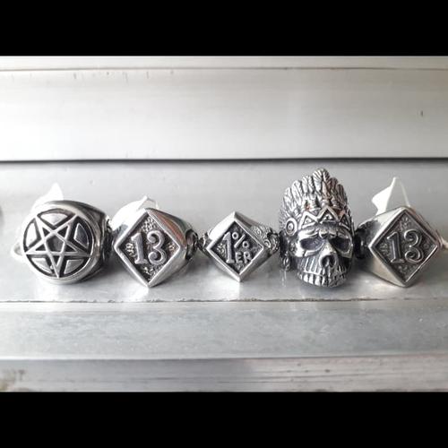 Foto Produk new stainless steel 316L skull ring ex display 3 dari tokonline jakarta