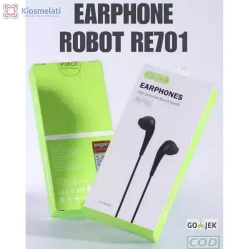 Jual Handsfree Original Robot RE701/Earphone Original Robot RE701 ...