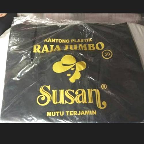 Foto Produk HDPE 50 / Kantong Kresek Hitam Tebal,Kantong Plastik Hitam Jumbo dari Gemilang 888