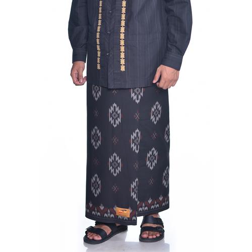 Foto Produk Sarung ATLAS Idaman Serasi Hitam Merah dari Sarung Atlas Official