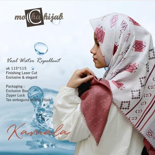 Gambar HIJAB KERUDUNG MODERN SEGI EMPAT MOCHA HIJAB KAMALA dari mochahijabbdg Kota Bandung Tokopedia