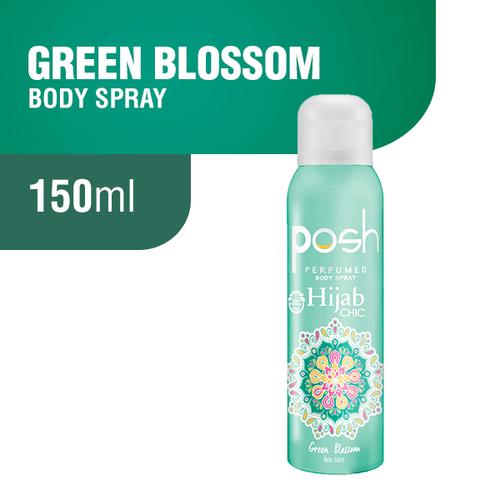 Foto Produk Posh Hijab Body Spray Green Blossom 150 ml dari Wings Official Store