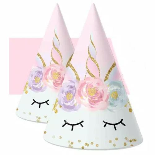 Foto Produk Topi Ultah Kerucut Unicorn dari BeeVee Shop
