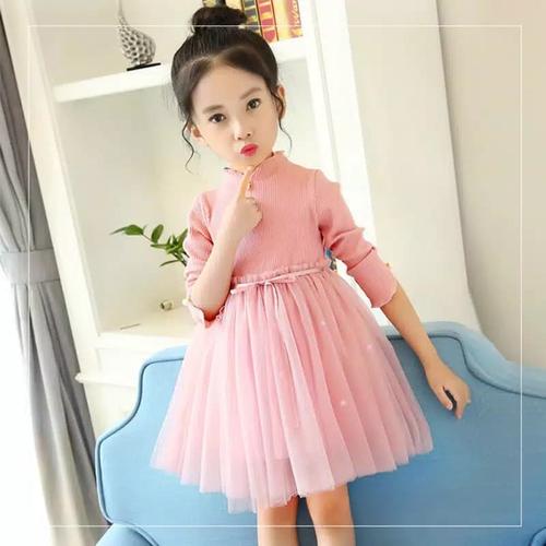 Jual Dress Tutu Pearl Import Pink Merah 