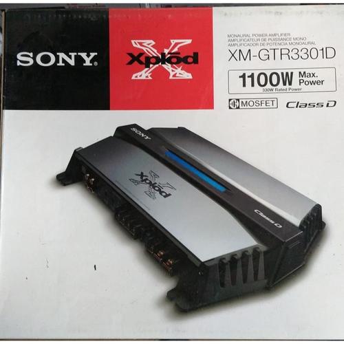 Jual Power Monoblock SONY XM GTR3301D Amplifier 1Ch Mono block Class D