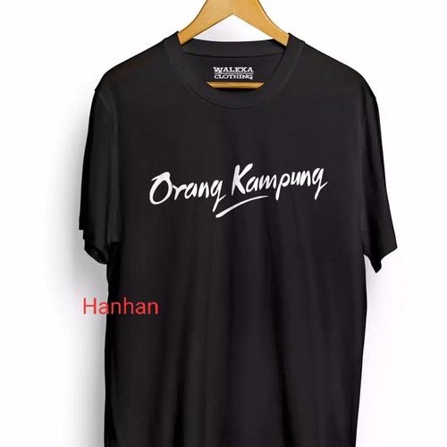 Jual Baju Combet 30s Orang Kampung Kaos Orang Kampung Hitam S Jakarta Pusat Hanhan Goodiebag Tokopedia