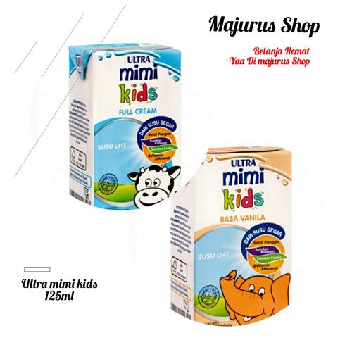 Foto Produk Susu Ultra Mimi 125ml - Vanilla dari majurus shop