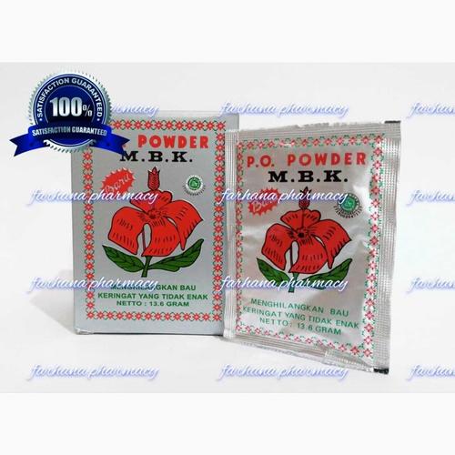 Foto Produk Promo Asli Bedak MBK Silver / Menghilangkan Bau Keringat dari Farhana Pharmacy