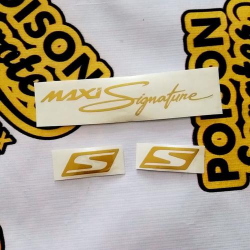 Foto Produk sticker MAXI signature & S utk yamaha Lexi dari POISON SCOOTER