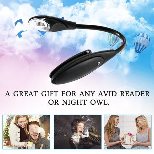 Foto Produk SS Lampu Baca LED Mini Fleksibel Model Klip On untuk Laptop / Buku dari sentralstoreid