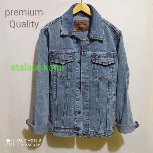 Foto Produk jaket jeans pria jaket denim jeans premium warna biru muda sanwosh - Sanwosh Muda, M dari etalase kami