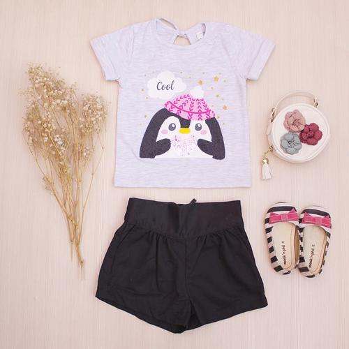 Foto Produk Kaos Anak Perempuan Penguin Tee Lacey Atelier - Atasan XS dari LACEY atelier