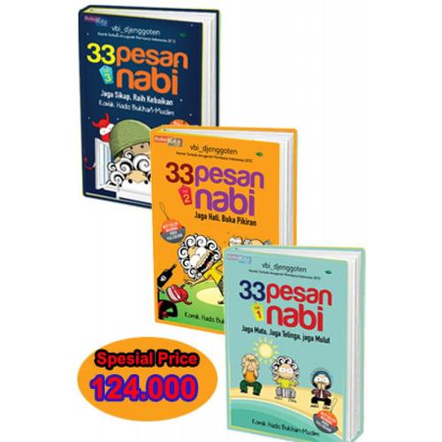Foto Produk Zahi Paket 33 Pesan Nabi Vol 1 3 Buku Islam Vbi Djenggoten dari DV BookStore