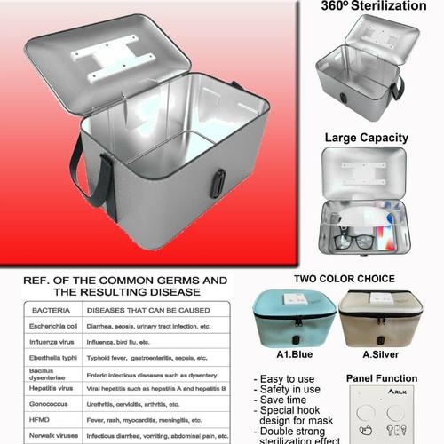 Foto Produk ARLK UV STERILIZER DISINFECTION BOX ALAT STERIL PORTABLE BESAR dari HOSANA COMPUTER