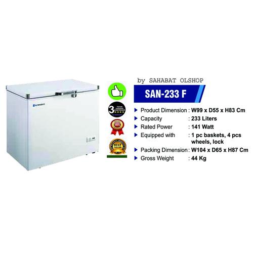 Jual Chest Freezer Sansio San 233f Kota Tangerang Sahabatbracket88 