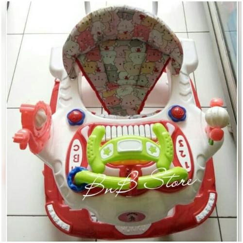 Foto Produk Baby Walker Music Hokiku 3877 - Merah dari BnB Store Tangerang