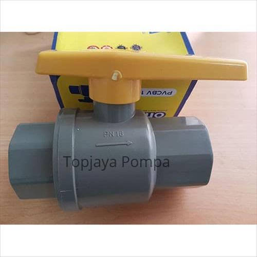 Foto Produk BALL VALVE PVC / STOP KRAN PVCBV 3/4" ONDA (TANPA DRAT) dari TOPJAYA POMPA
