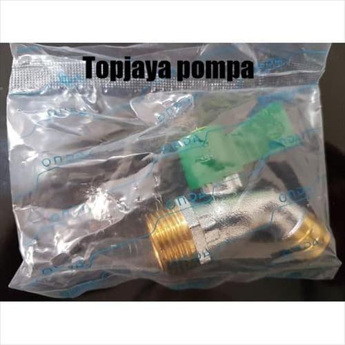 Foto Produk KRAN AIR ONDA / KRAN TAMAN ONDA KUBM 1/2"KUNINGAN dari TOPJAYA POMPA