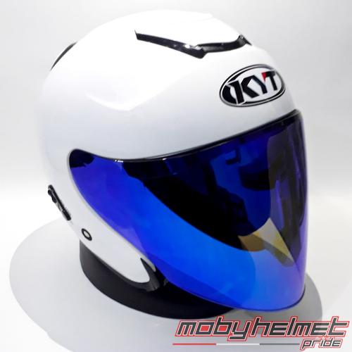 Foto Produk Paket Visor KYT Open Venom - PNP KYT Kyoto. Ink Dynamic - BLUE dari Moby Helmet Pride
