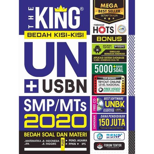 Jual Promo Smp Mts Un Usbn 2019 The King Bedah Kisi Kisi Terlaris Jakarta Barat Budi01 Shop Tokopedia