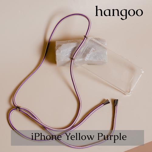 Jual Casing hp iPhone tali ungu garis kuning hangoo - 6