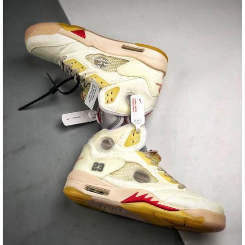 retro 5 off white sail