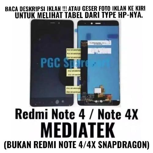 Jual riginal OEM LCD Touchscreen Fulset Xiaomi Redmi Note 4 4x Mediatek