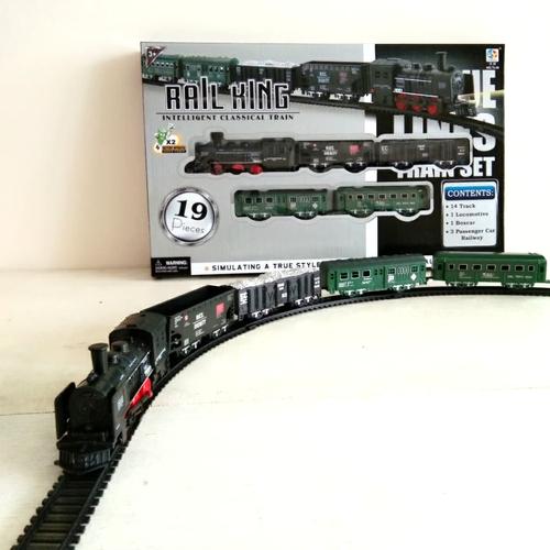 Foto Produk Mainan Rail King Kereta Api 19 Pieces Ukuran Besar dari StoryOfToys