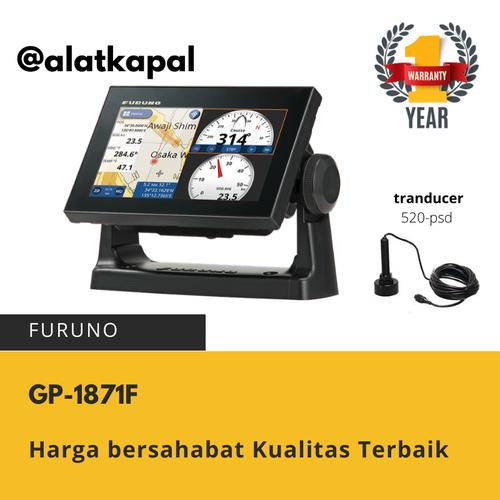 GPS Traceur-sondeur FURUNO GP1871F - 7", 600W, 1kW, Neuf
