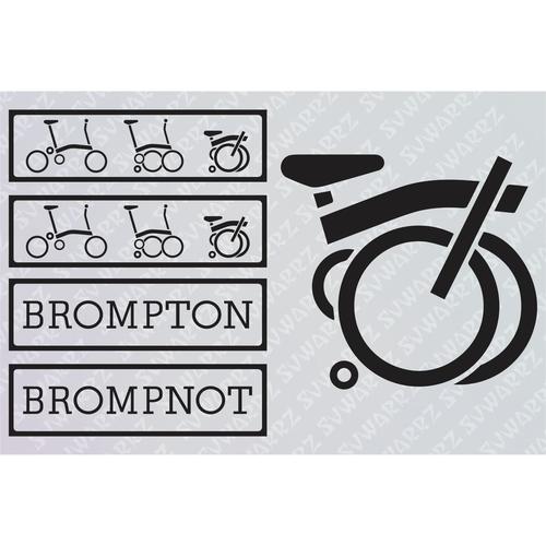 DECAL BROMPTON /Pcs Logo 8x7 di Swrz Decal Bali Tokopedia