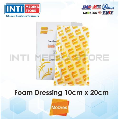 Jual MODRES Foam Dressing Non Adhesive 10cm x 20cm / Plester Luka