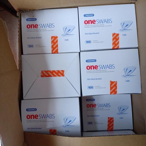 Gambar alkohol One swab dari Nusantara Medika jaya Kota Bekasi Tokopedia