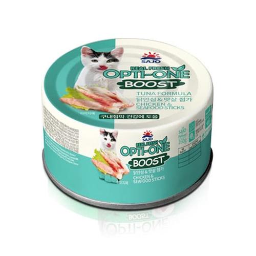 Opti-One Red Tuna u0026 Chicken u0026 Seafood - Makanan Kucing Wet Cat Food di  PetWorld  Tokopedia