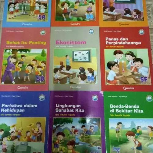 Jual Cecemal Buku Paket Tematik Quadra Kelas 5 A B C D E F G H I 9buku Jakarta Pusat Cameliamall2 Tokopedia