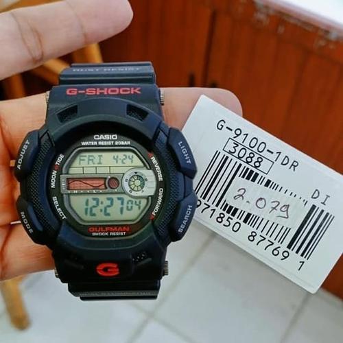 Jual CASIO G-SHOCK GULFMAN G-9100-1DR ORIGINAL GARANSI RESMI CASIO GAP 2TH  - Jakarta Timur - Kandang Arloji | Tokopedia