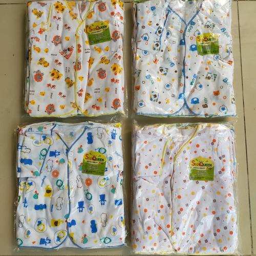 Foto Produk 12 pcs baju bayi baru lahir pendek SNI dari ozielbabyshop1