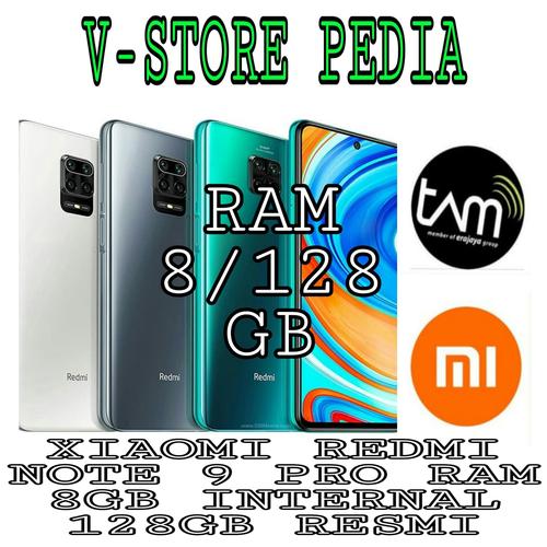 Foto Produk XIAOMI REDMI NOTE 9 PRO RAM 8/128 GB RAM 8GB INTERNAL 128GB RESMI - Hijau dari V-Store Pedia