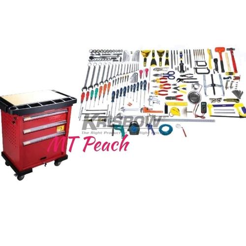 Jual KRISBOW MASTER MECHANICAL TOOL SET 161PCS / MASTER TOOL KIT 161PCS