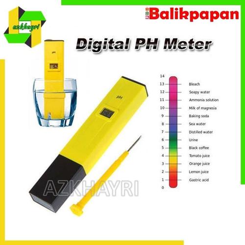 Promo PH Meter with ATC Digital Tester Alat Ukur Air Asam Hidroponik