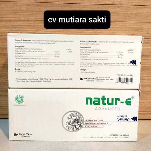Foto Produk NATURE E ADVANCED NATUR-E 32 KAPSUL VITAMIN E ASTAXANTHIN dari C.V. MUTIARA SAKTI