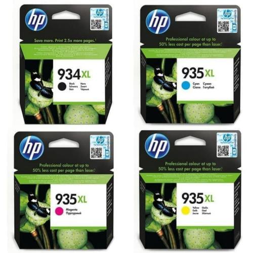 Jual Paket Tinta HP 934 XL + 935 XL (B C M Y) Original Paket Car - Jakarta  Selatan - Fauziahh14 | Tokopedia