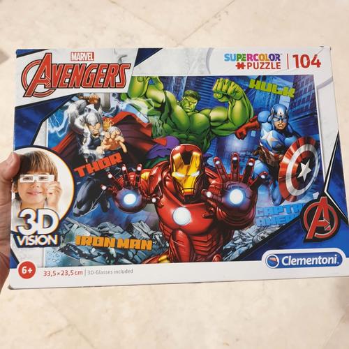 Jual puzzle 3d superhero avenger 