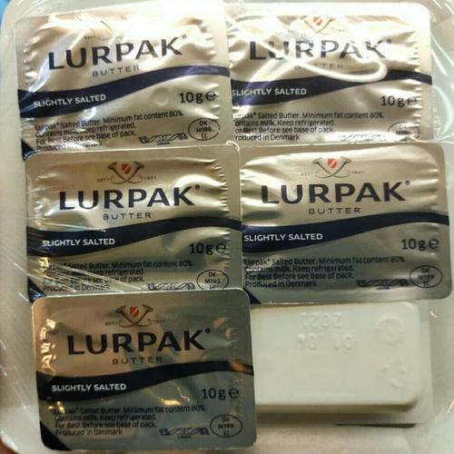 Jual Lurpak butter salted,unsalted portion 10 x 10gr Kota Tangerang