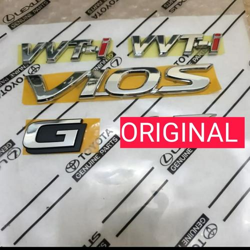 Foto Produk emblem vios paket 4 dari toko#dirumahaja