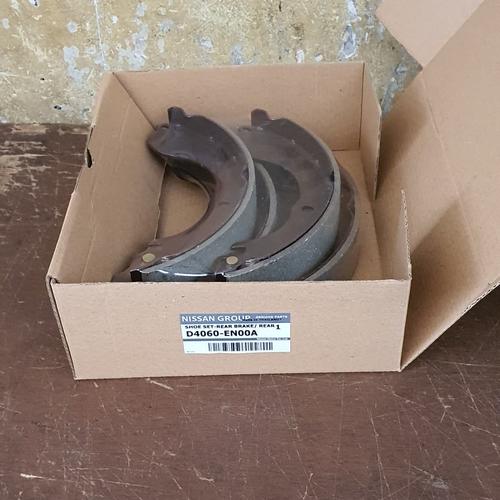 Foto Produk Brake shoe kampas rem belakang nissan grand livina Panjang (3 ROW) MIM dari Sparepart Nissan Genuine
