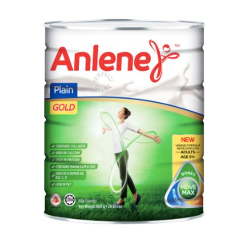 Jual Susu Bubuk Anlene Move Max Gold Milk Powder Plain 800g - Kota ...