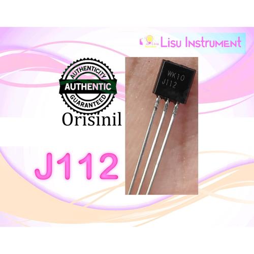 Jual ORIGINAL J112 JFET NChannel Chopper Transistors TO92 ON